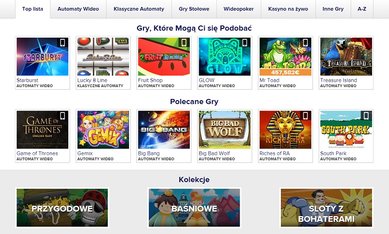 Euro casino games online