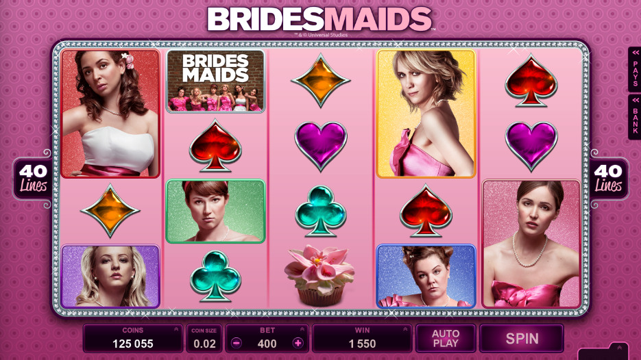 Brides Maids Slot