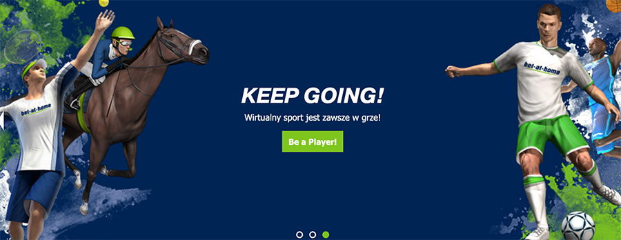 Wirtualna sekcja sportu w Bet at home