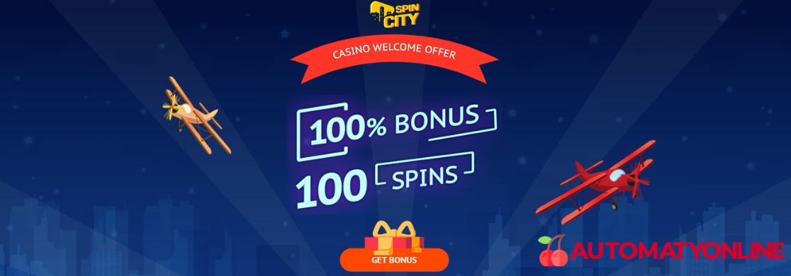 spin City Bonus powitalny
